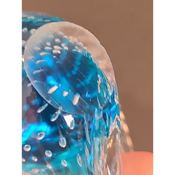 Vintage Mid Century FM Konstglas Style Glass Bird Controlled Bubbles Art Glass - Picture 13 of 15